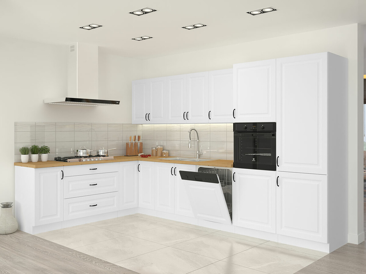 Модулен окачен шкаф Retro White 131