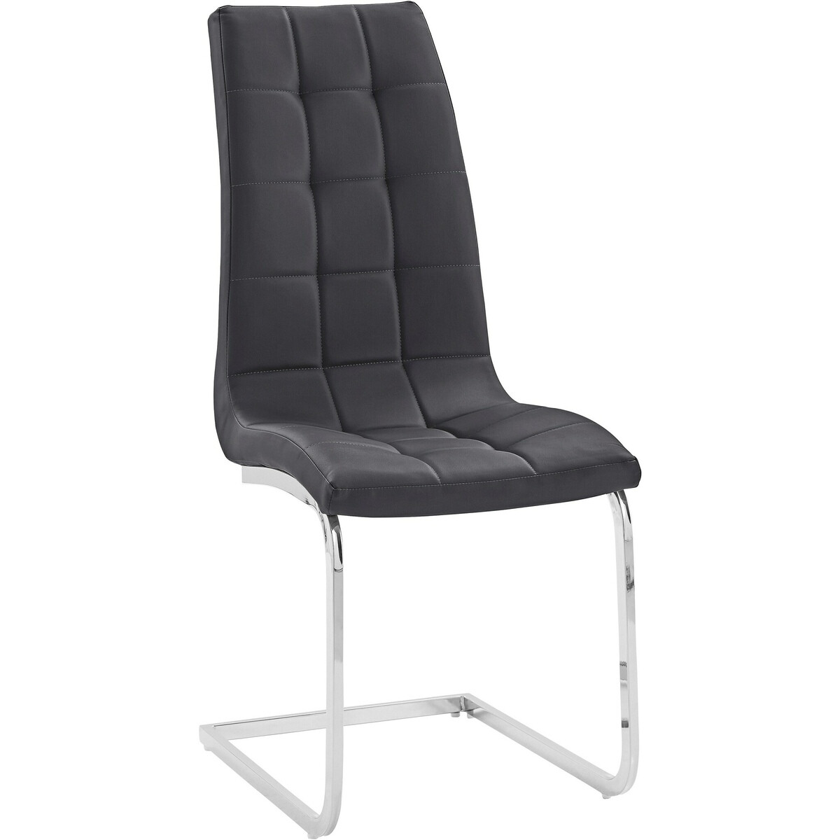 Маса и столове за трапезария Denton 1134 (Бял + Черен)