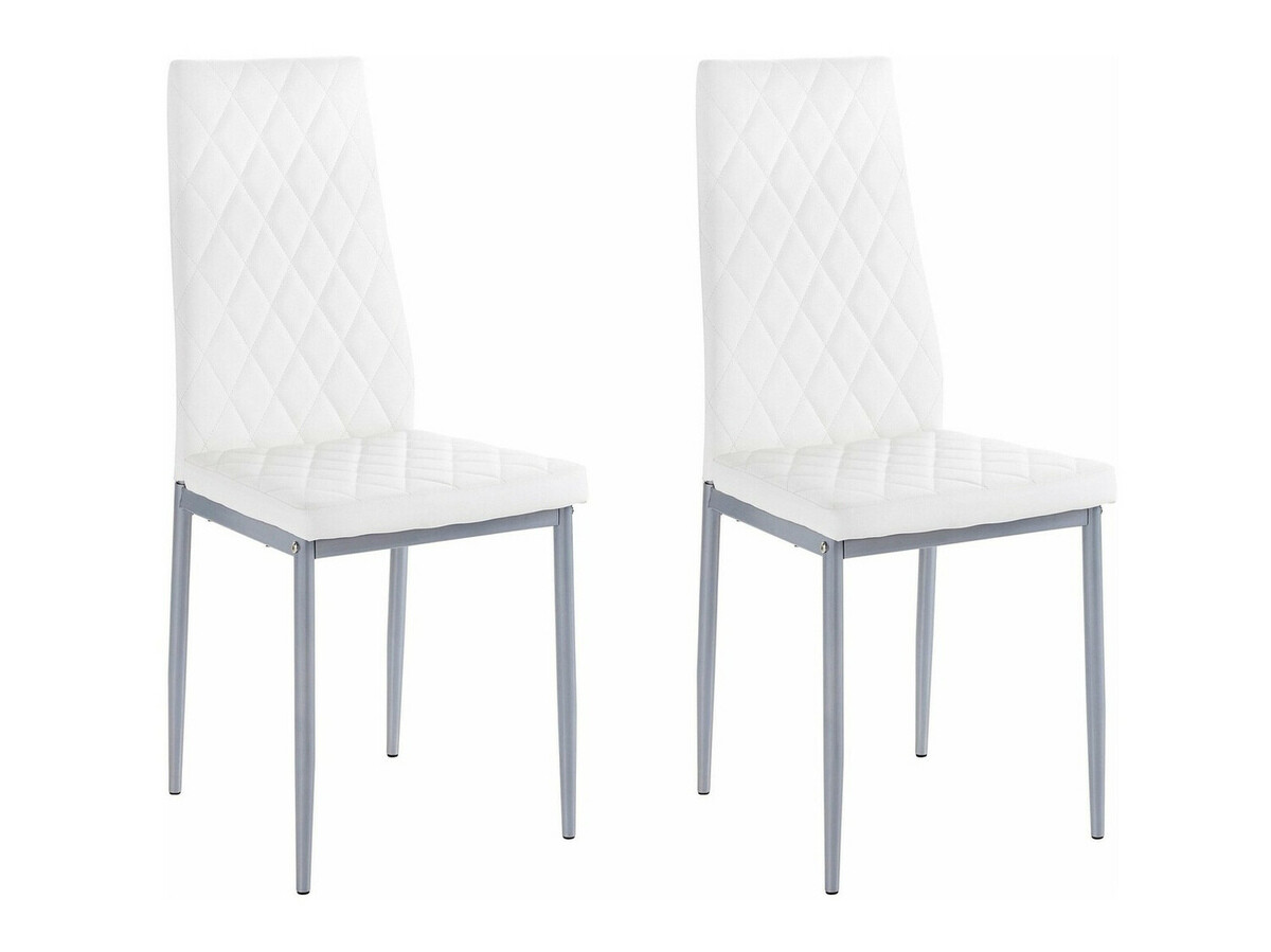 Маса и столове за трапезария Denton 1136 (Бял)