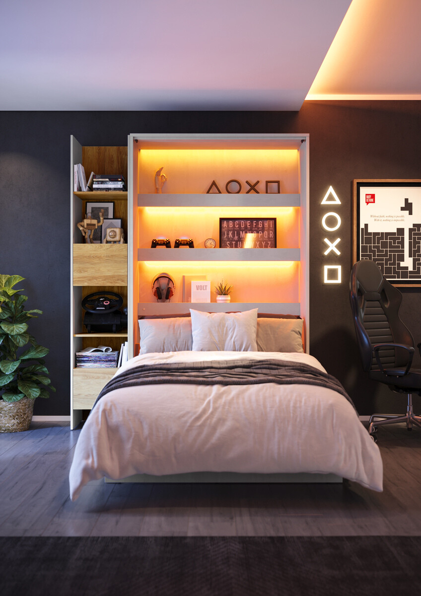 Падащо легло Concept Pro Lenart Levfere 103 (90 x 200 cm)