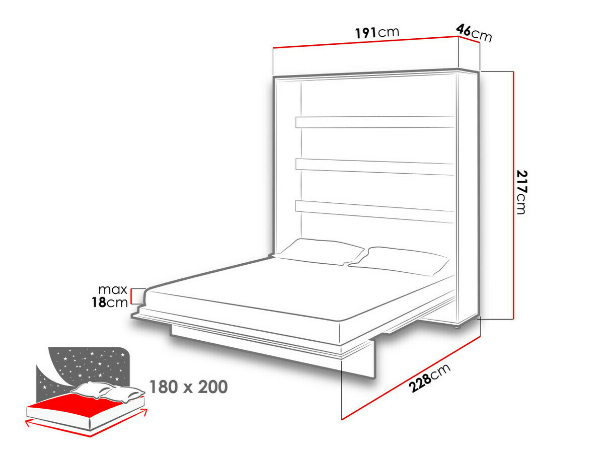 Мебелен комплект Concept Pro Lenart Levfere 130