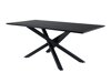 Маса и столове за трапезария Dallas 2691 (Светло сив + Черен)