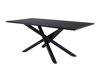 Маса и столове за трапезария Dallas 2693 (Сметана + Черен)