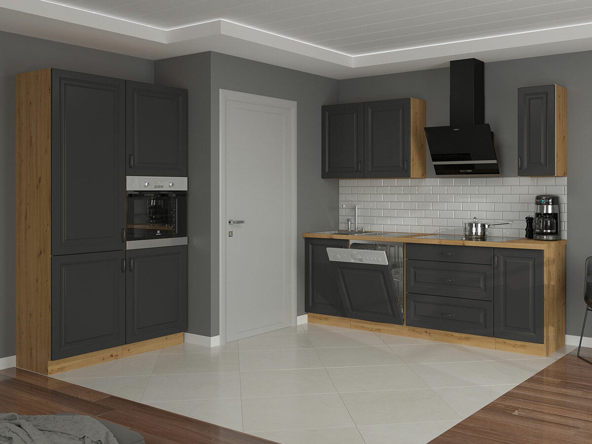 Модулен кухненски комплект Retro Grey 149