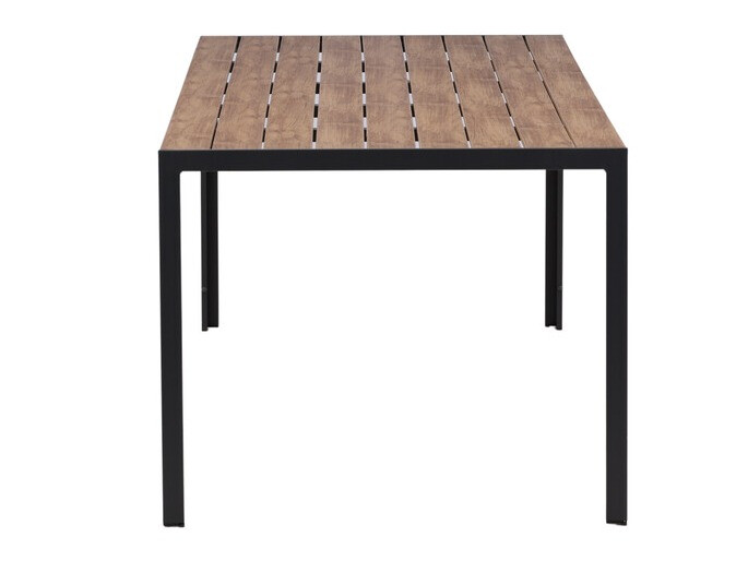 Градинска маса Dallas 3890 (Черен + Кафяв)