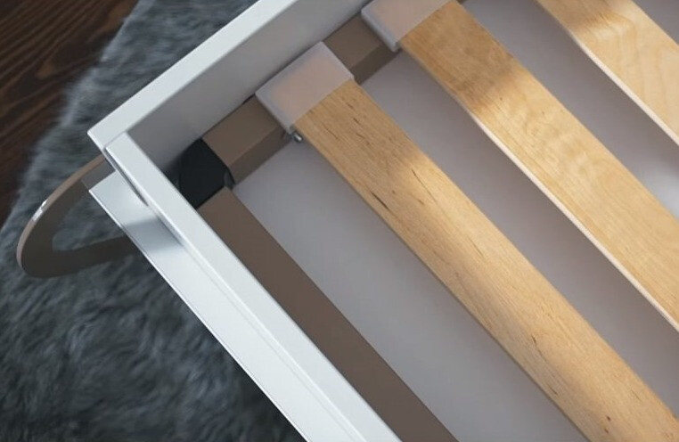 Падащо легло Concept Pro Lenart Levfere 109 (Сив)