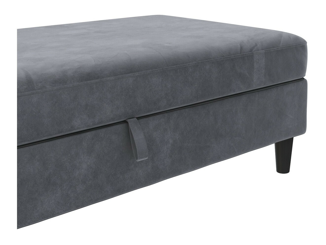 Тапицирана пейка Tulsa 536 (Сив)