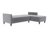 Ъглов диван Tulsa 540 (Светло сив)