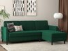 Ъглов диван Tulsa 540 (Зелен)