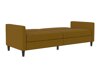 Разтегателен диван Tulsa 543 (Тъмно жълто)