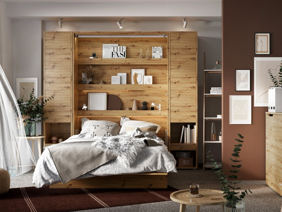 Падащо легло Concept Pro Lenart Levfere 102 (Artisan дъб)