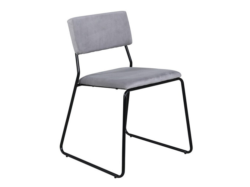 Маса и столове за трапезария Dallas 2795 (Сив + Черен)