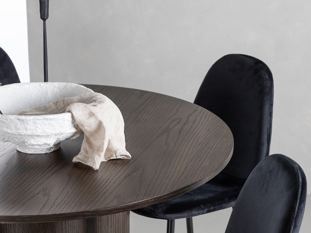 Маса и столове за трапезария Dallas 3750 (Черен)