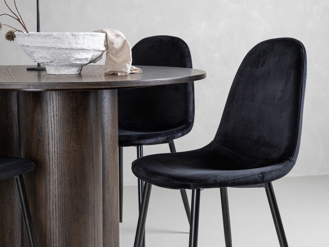 Маса и столове за трапезария Dallas 3750 (Черен)