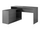 Ъглово офис бюро Kingston 130 (Графит)