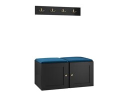 Комплект за антре Hartford 376 (Черен)