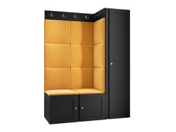 Комплект за антре Hartford 377 (Черен)