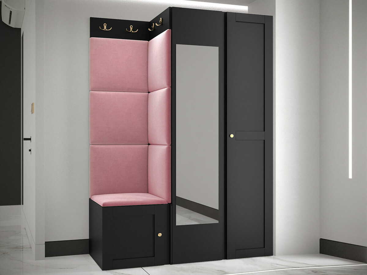 Комплект за антре Hartford 380 (Черен)