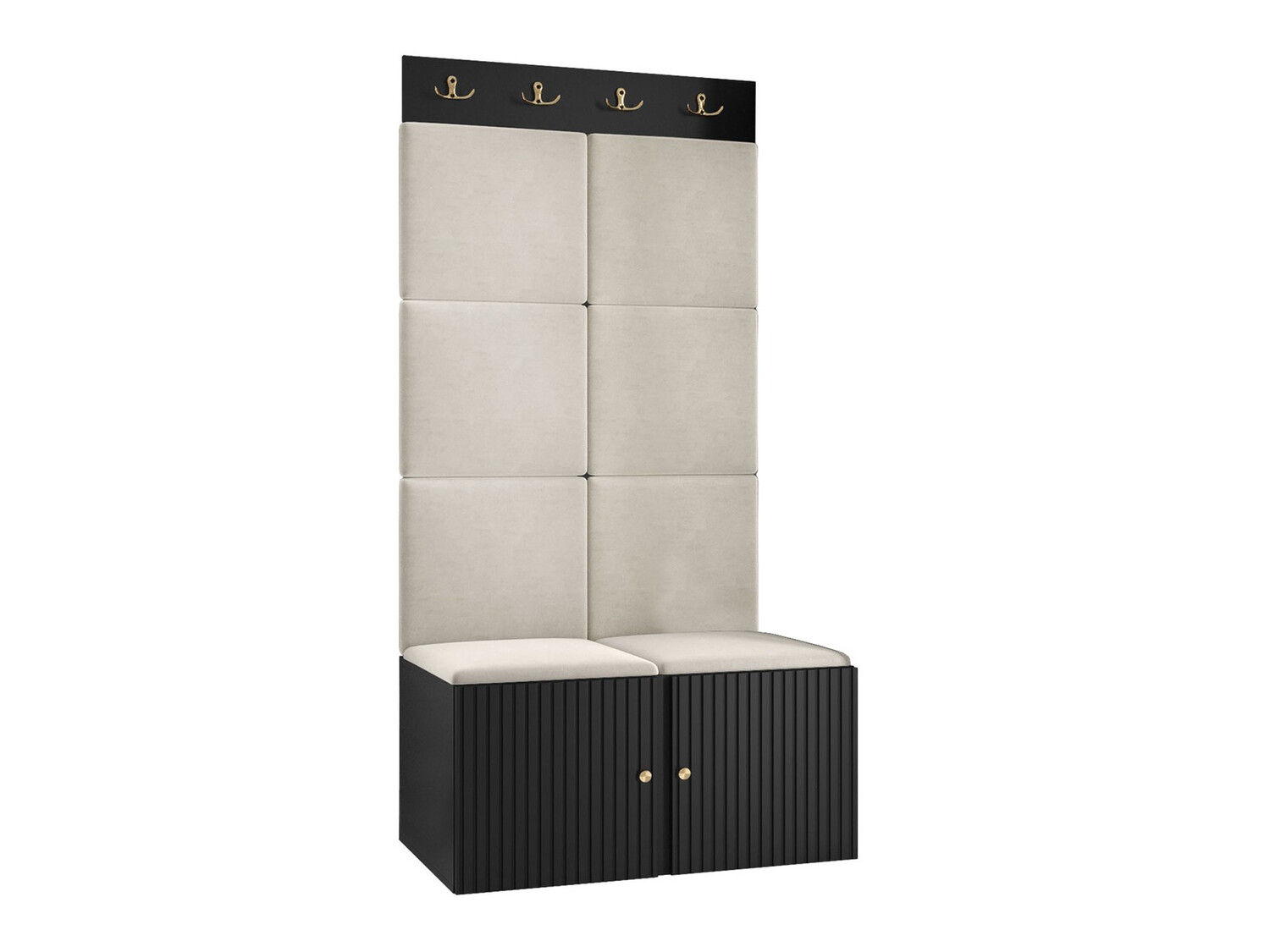 Комплект за антре Hartford 383 (Черен)