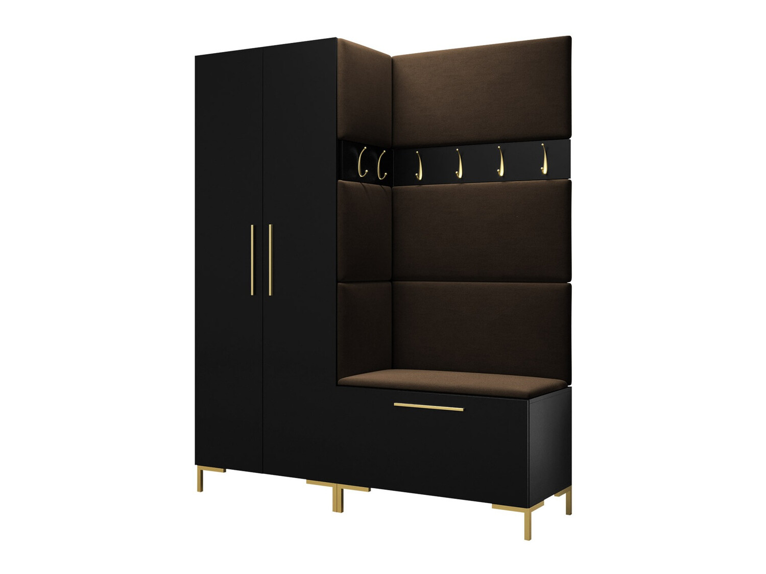 Комплект за антре Nomal I (Черен)