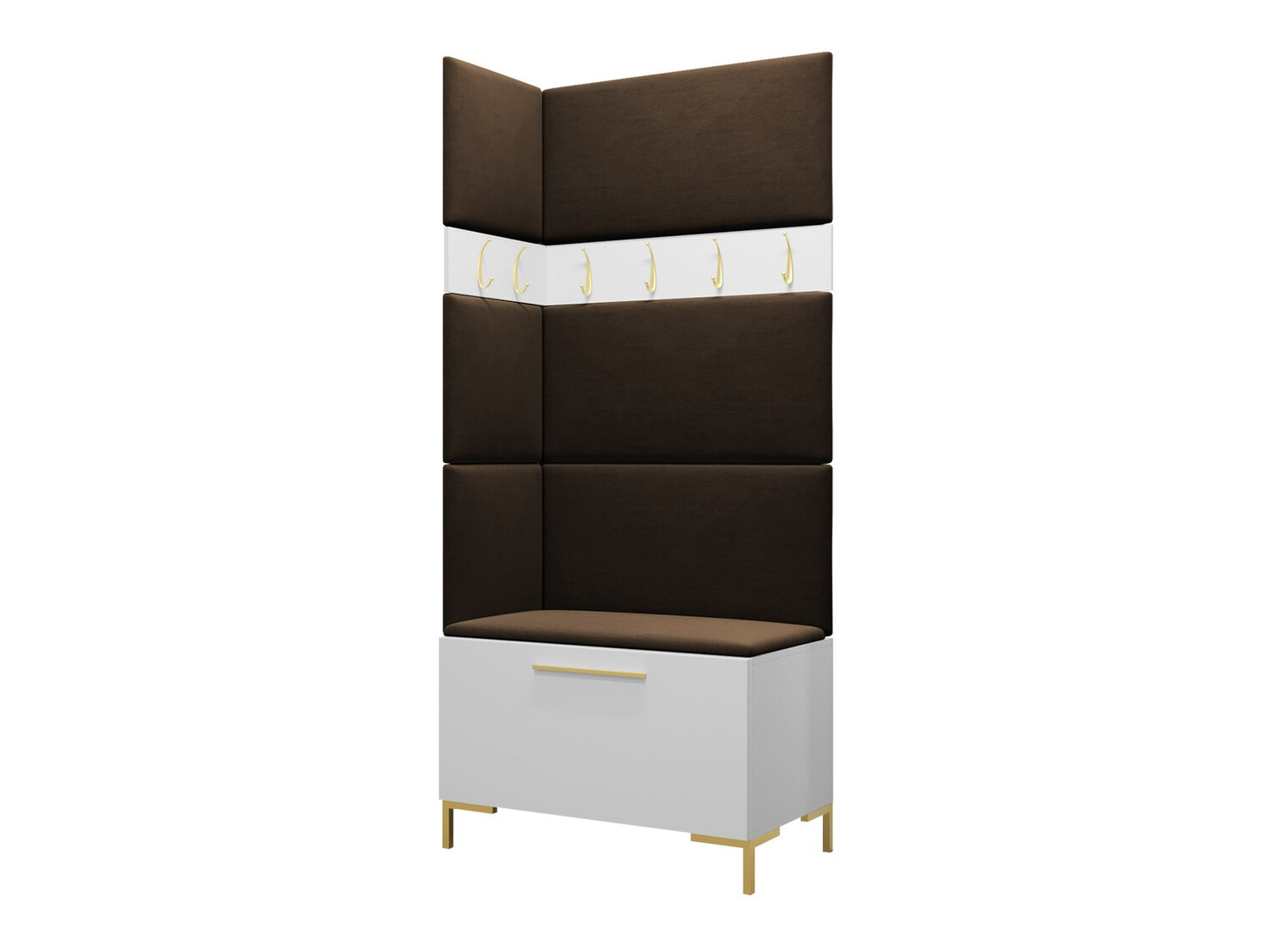 Комплект за антре Nomal IV (Бял)