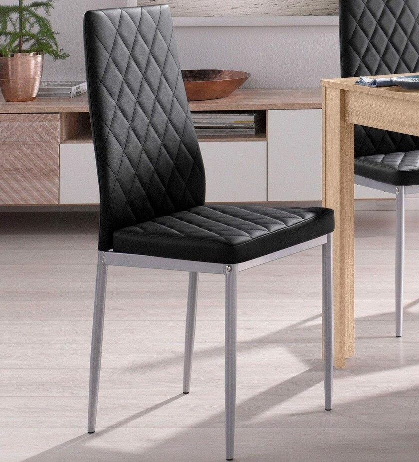 Маса и столове за трапезария Tulsa 568 (Черен)