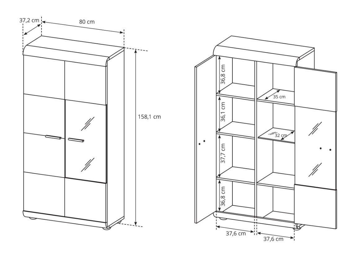 Етажерка Evarleve 104