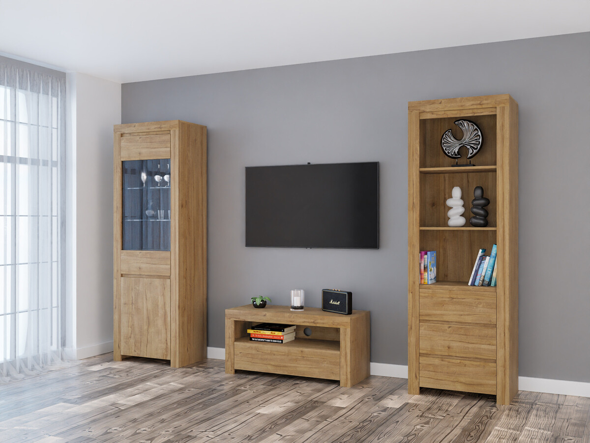 Комплект за хол Sonsoru 145 (Дъб)