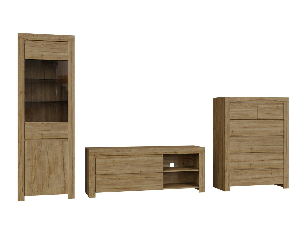 Комплект за хол Sonsoru 149 (Дъб)