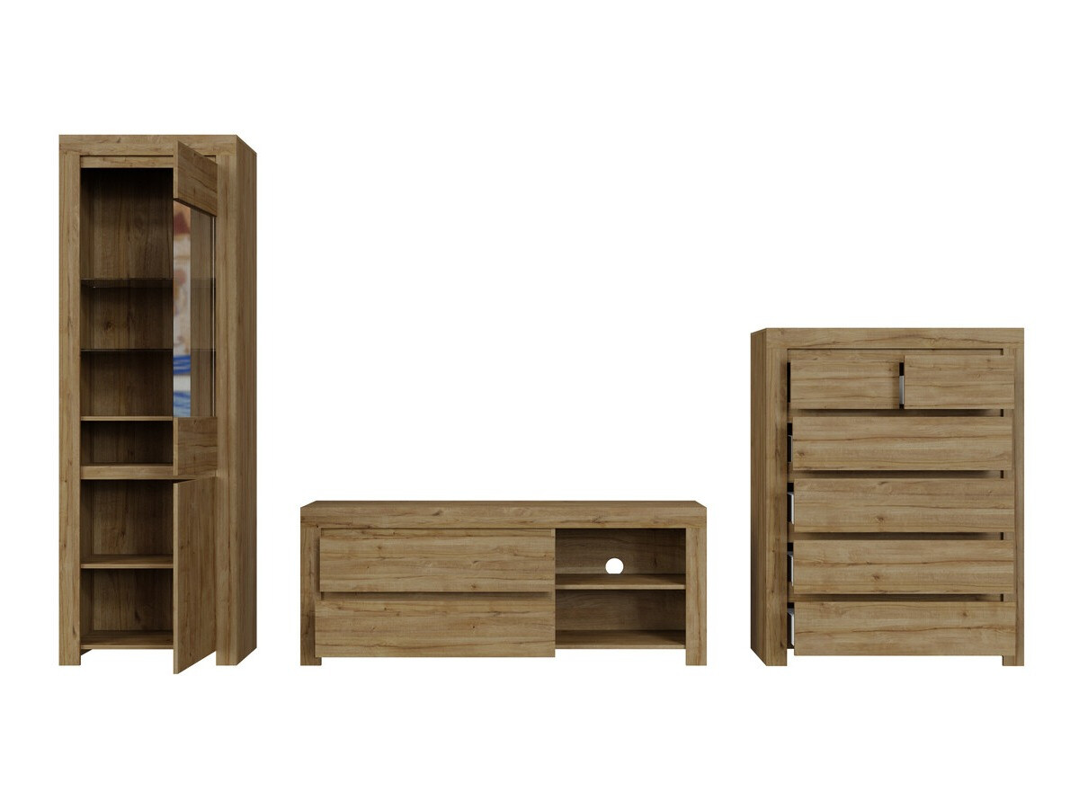 Комплект за хол Sonsoru 149 (Дъб)