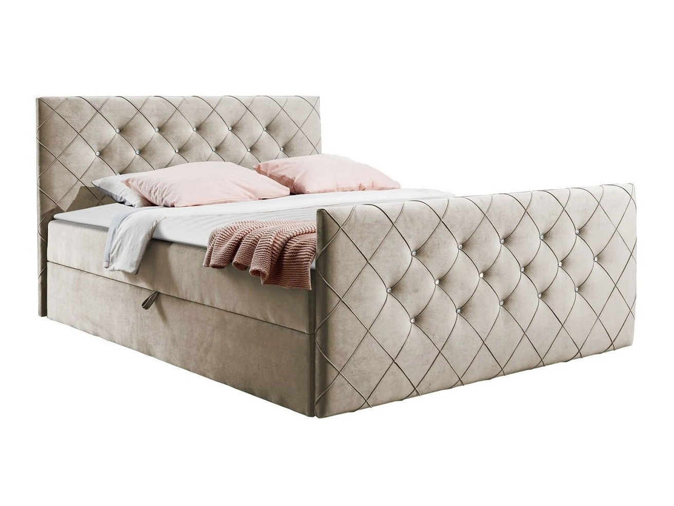 Континентално легло Carmen (Amor Velvet 4303)