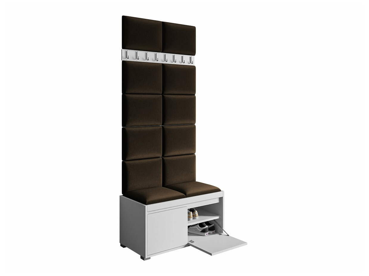 Комплект за антре Comfivo Pinus IV (Бял + Manila 04)