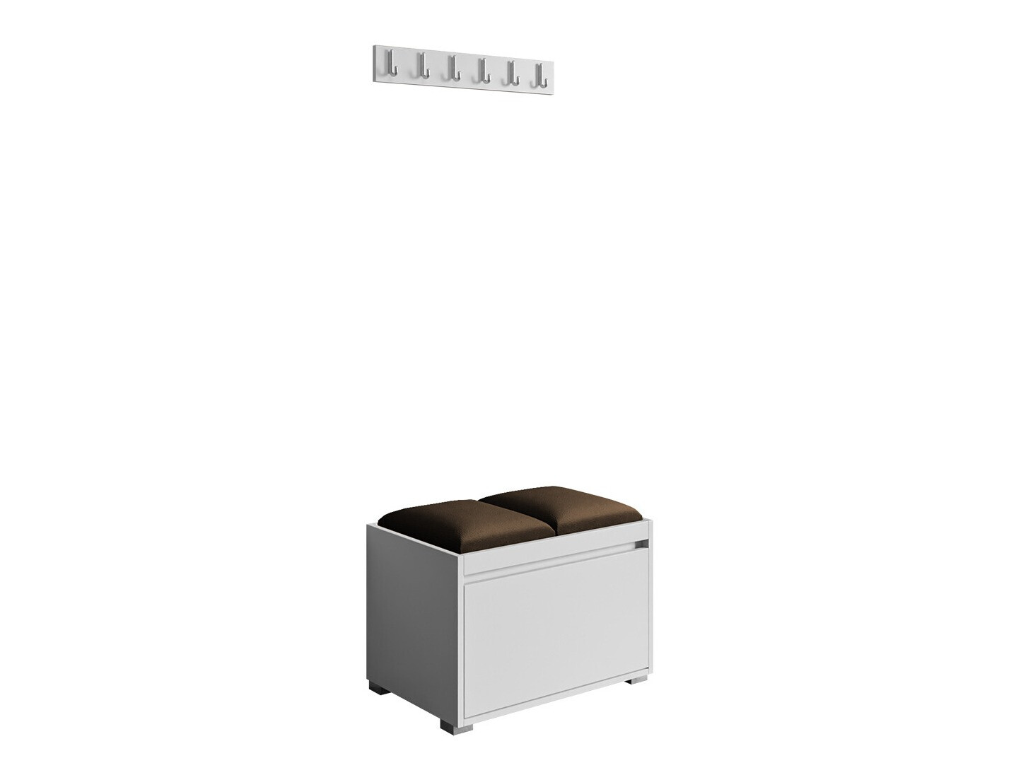 Комплект за антре Comfivo Pinus VI (Бял + Manila 04)