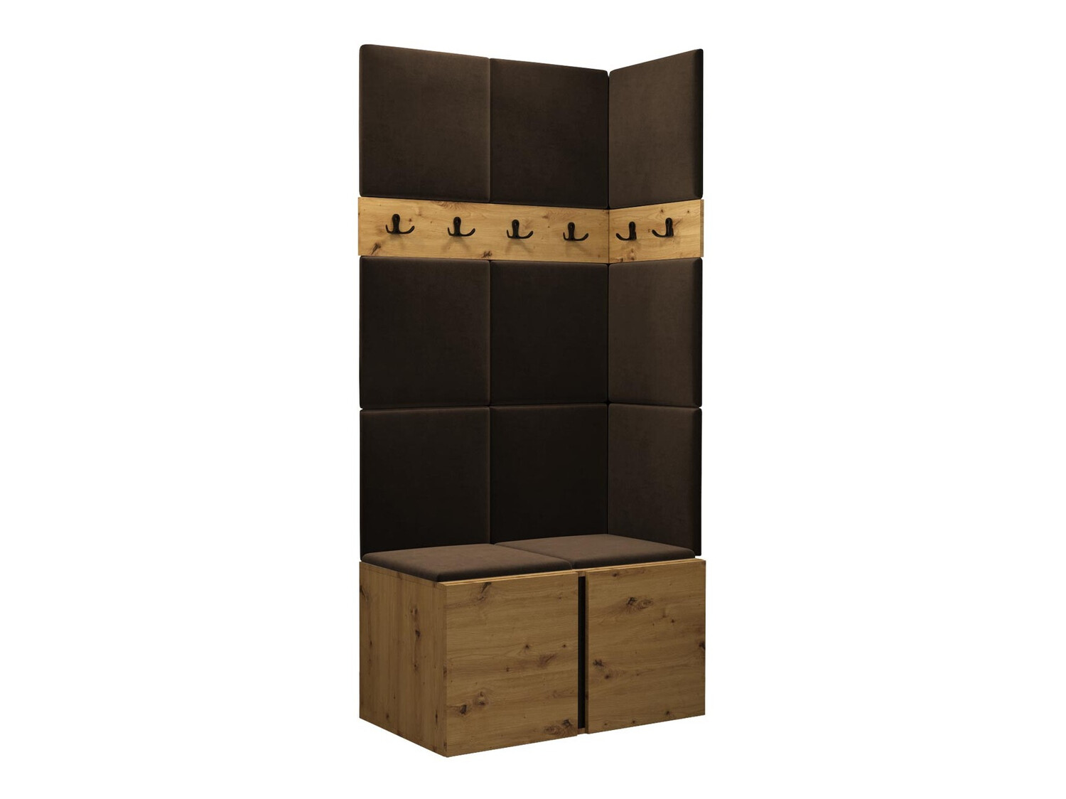 Комплект за антре Pinis I (Artisan дъб)