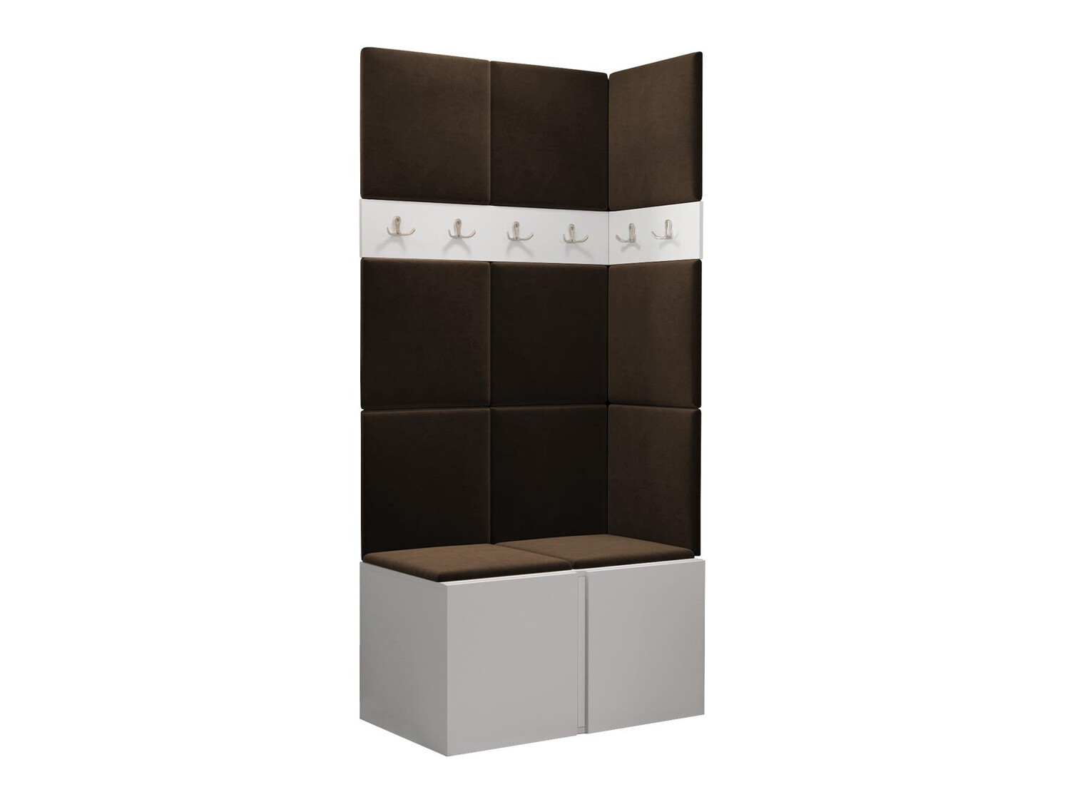 Комплект за антре Pinis I (Бял)