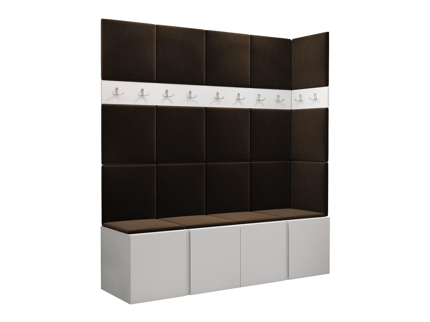 Комплект за антре Pinis II (Бял)