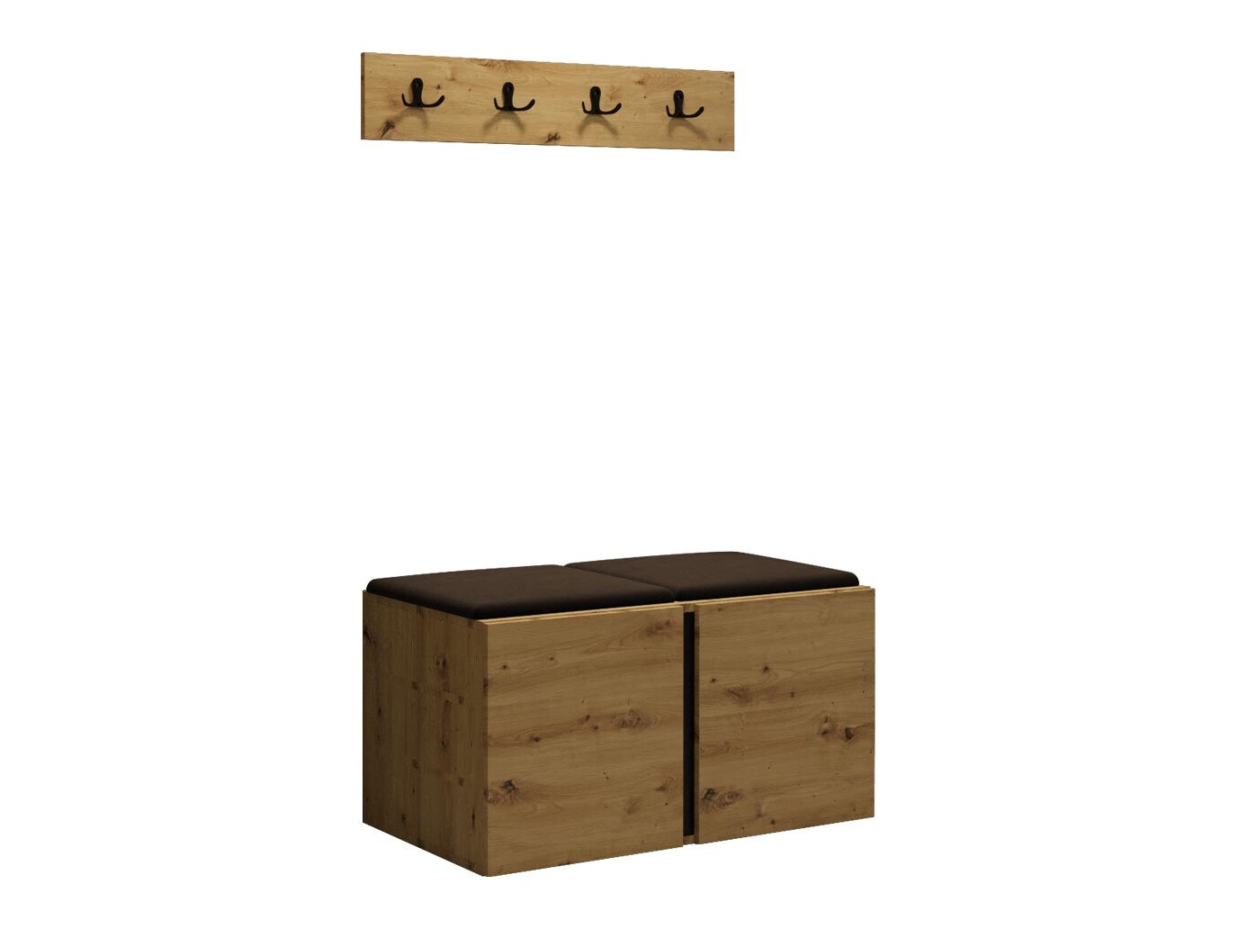 Комплект за антре Pinis VI (Artisan дъб)