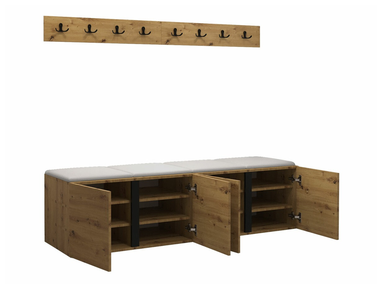 Комплект за антре Pinis VII (Artisan дъб)