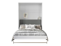 Падащо легло Concept Pro Lenart Levfere 136 (Бял + Графит)