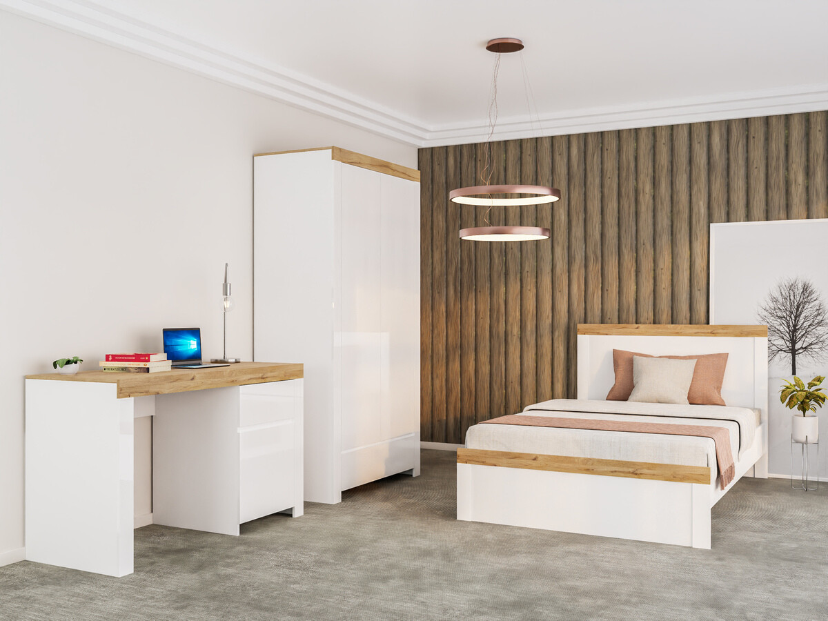 Легло Sonsoru 115 (Бял + Бял гланц + Дъб уотан)