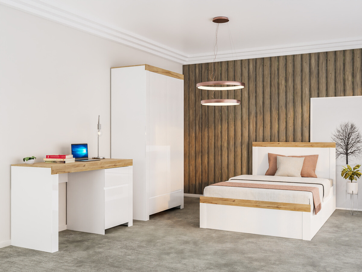 Легло Sonsoru 115 (Бял + Бял гланц + Дъб уотан)