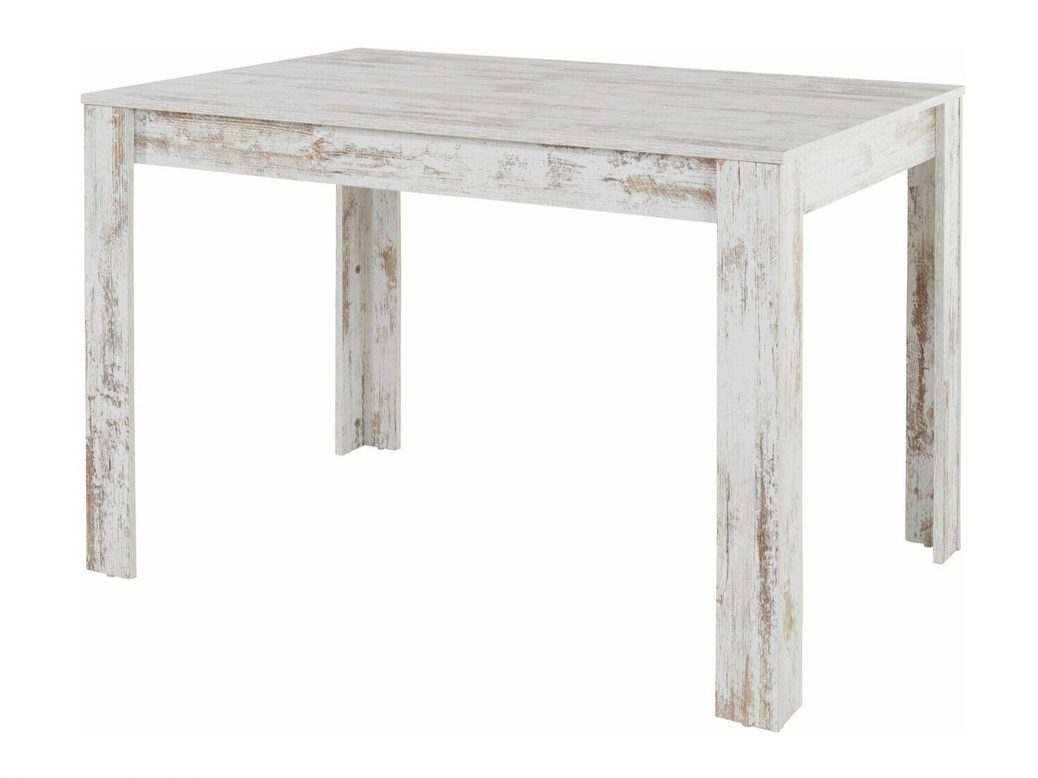 Маса Denton 630 (Бял + Кафяв)