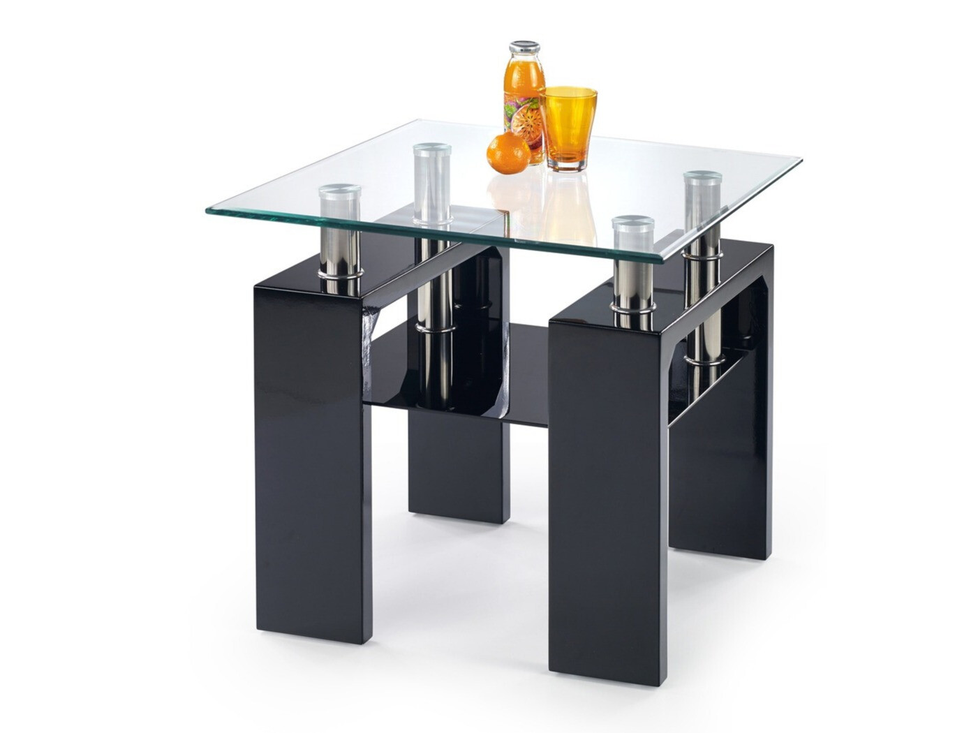 Масичка за кафе Houston 546 (Черен гланц)