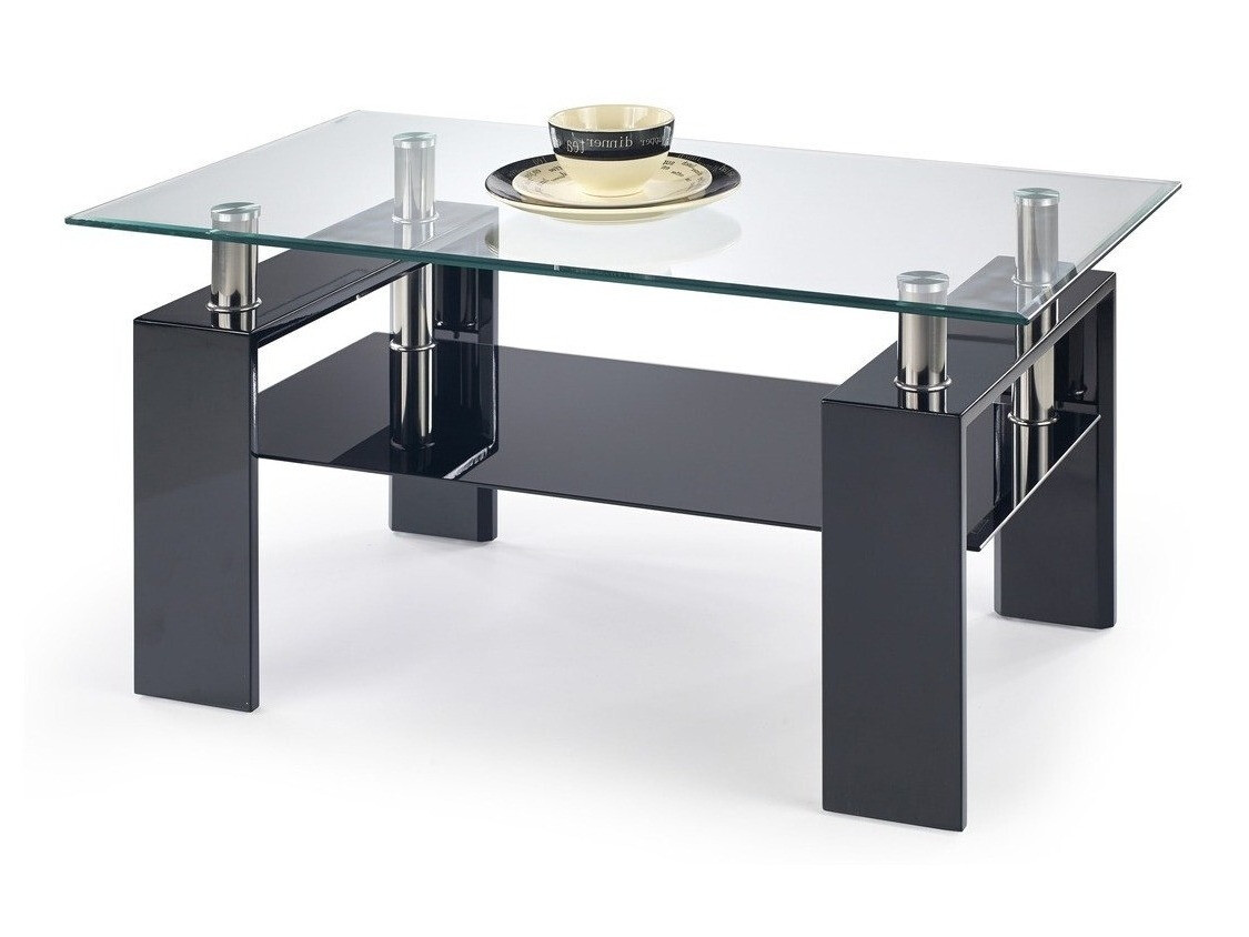 Масичка за кафе Houston 547 (Черен гланц)