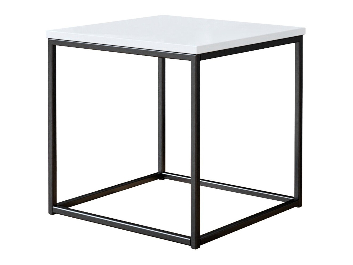 Масичка за кафе Germantown 106 (Черен мат + Бял гланц)