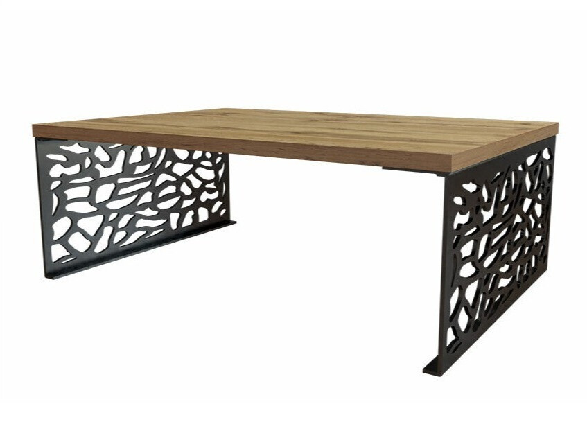 Масичка за кафе Germantown 107 (Дъб + Черен мат)