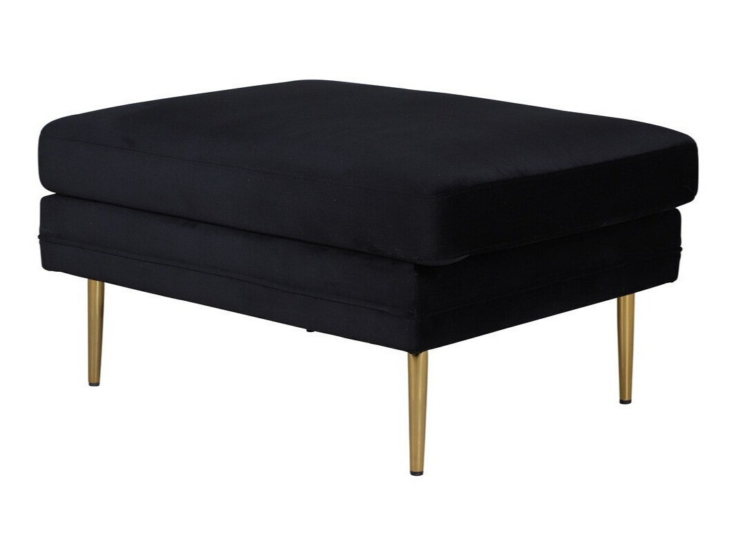 Тапицирана пейка Dallas 2653 (Черен + Златно)