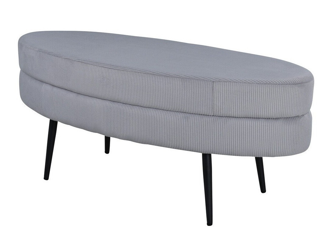 Тапицирана пейка Dallas 2920 (Сив + Черен)