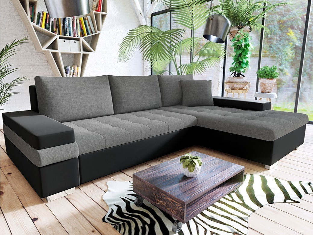 Ъглов диван Comfivo Olivetum I (Soft 011 + Lux 05)
