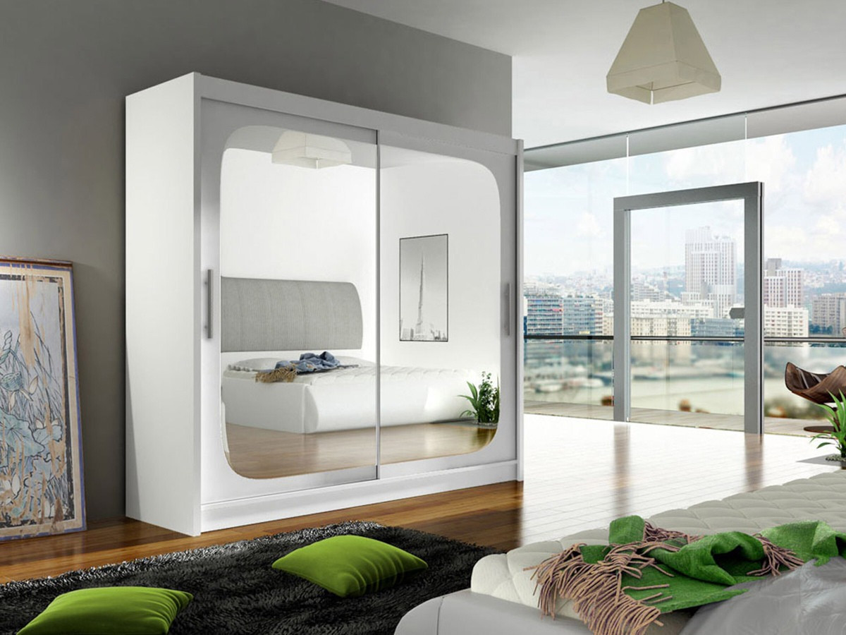 Гардероб Closico 108 (Бял)